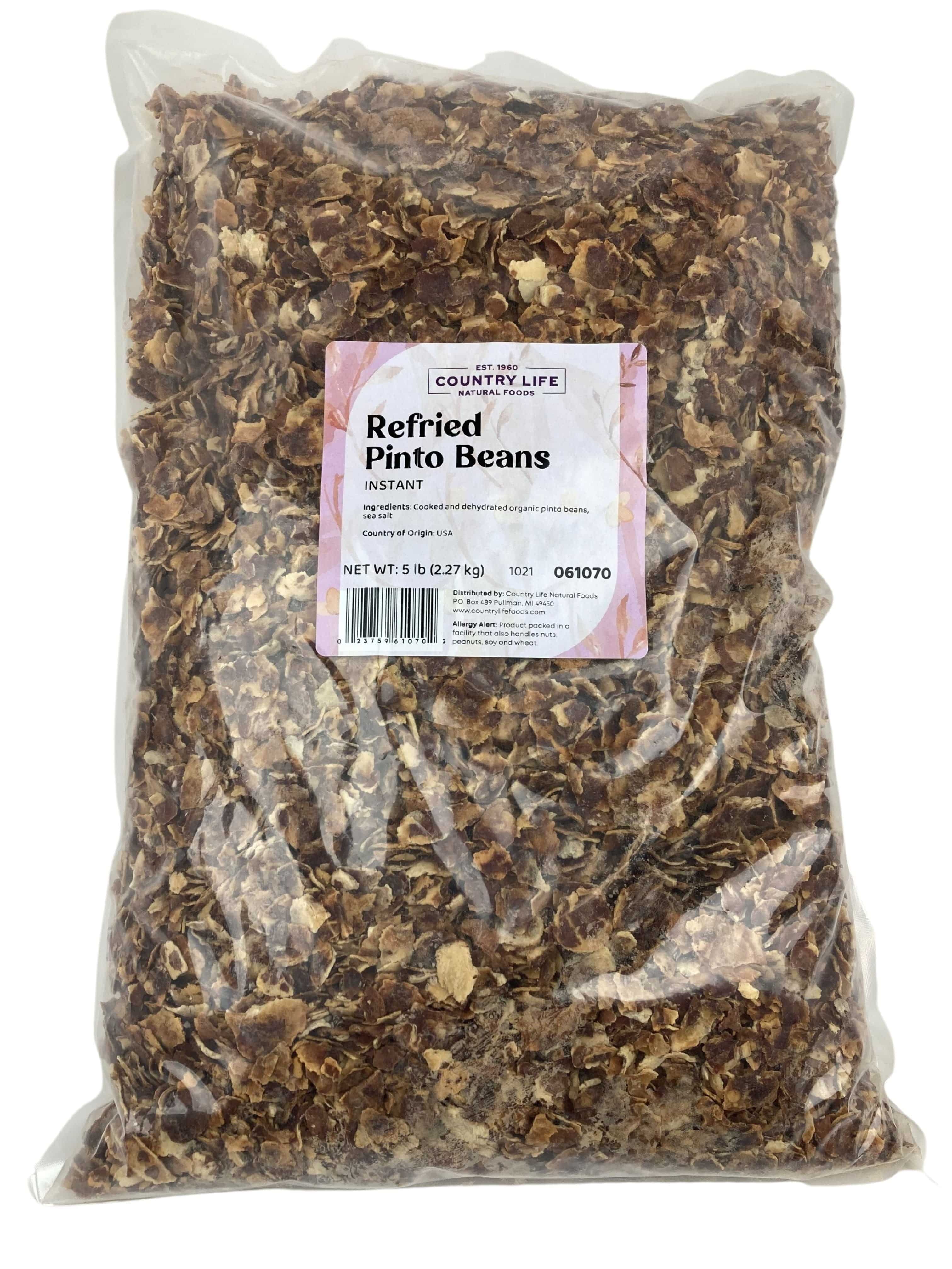 Pinto Beans, Instant, Organic, Low Salt