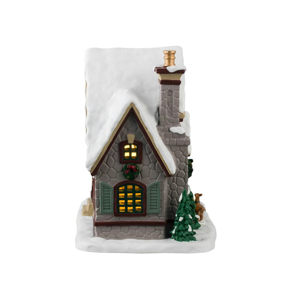 White Christmas House