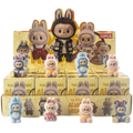 Flocking Labubu Ornaments Blind Box