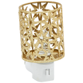 Gold Star Cutout Pattern Night-Light