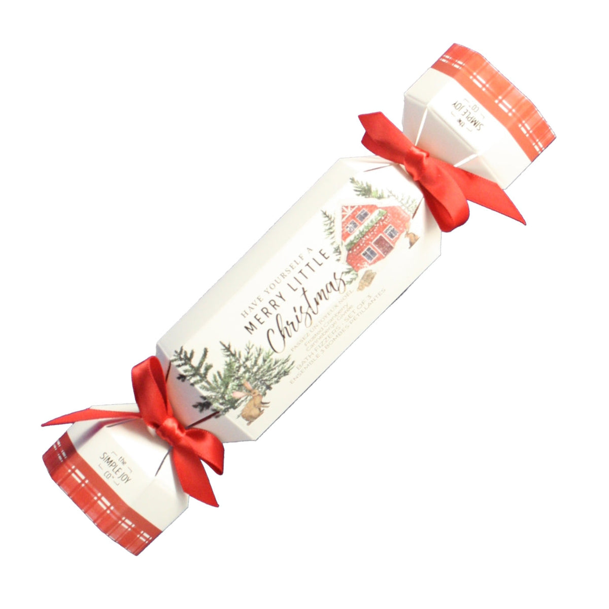 Frosted Cranberry Bath Fizzers