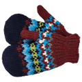 Yeti Fleece Lined Mitten - Horizon