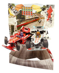 Racing Cars - Swing Card