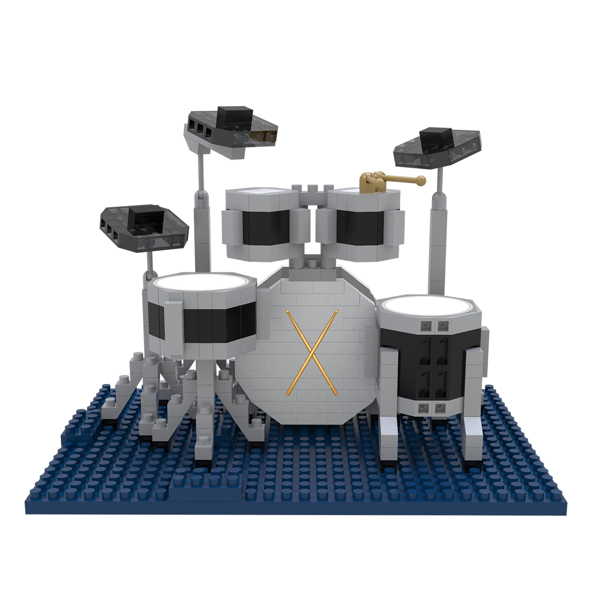 Mini Building Blocks - Drum Set