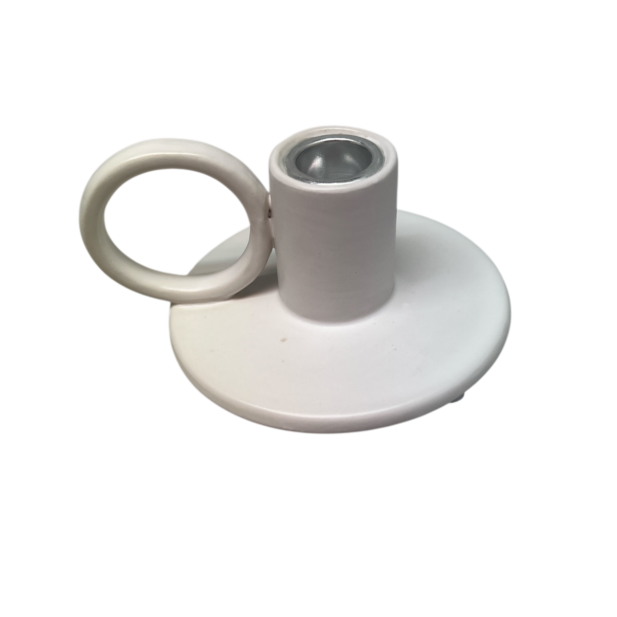 Winter Hearth Ceramic Candle Holder