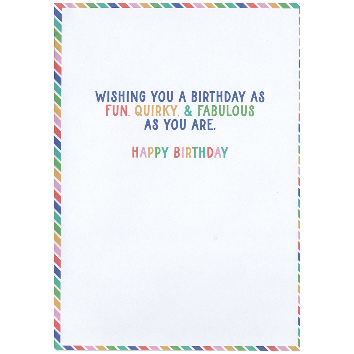 Hip Hip Hooray - Birthday Card