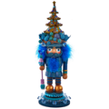 Hollywood Nutcracker – Blue with Tree Hat - 18 Inch