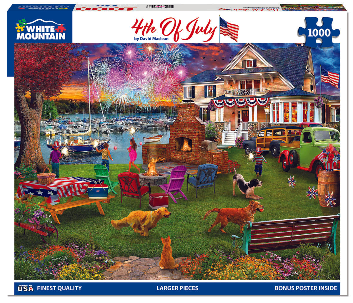 4th Of July  - 1000 Piece Jigsaw Puzzle