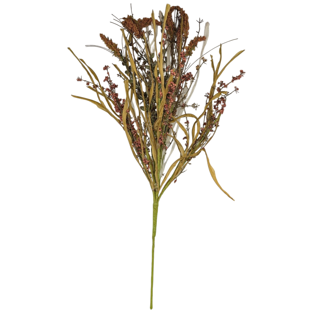 24-Inch Mixed Greenery Harvest Bush