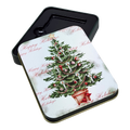 Christmas Gift Card Tin - Holiday Cheer Christmas Tree