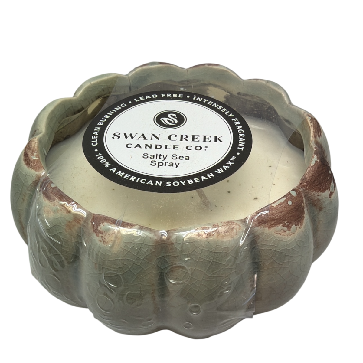 Small Petal Bowl  Soy Candle - Salty Sea Spray