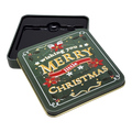 Christmas Gift Card Tin - Wishing you a Merry Little Christmas