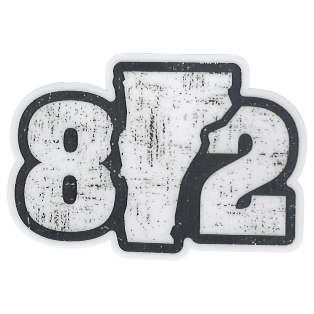 Small Vinyl Sticker - Vermont 802