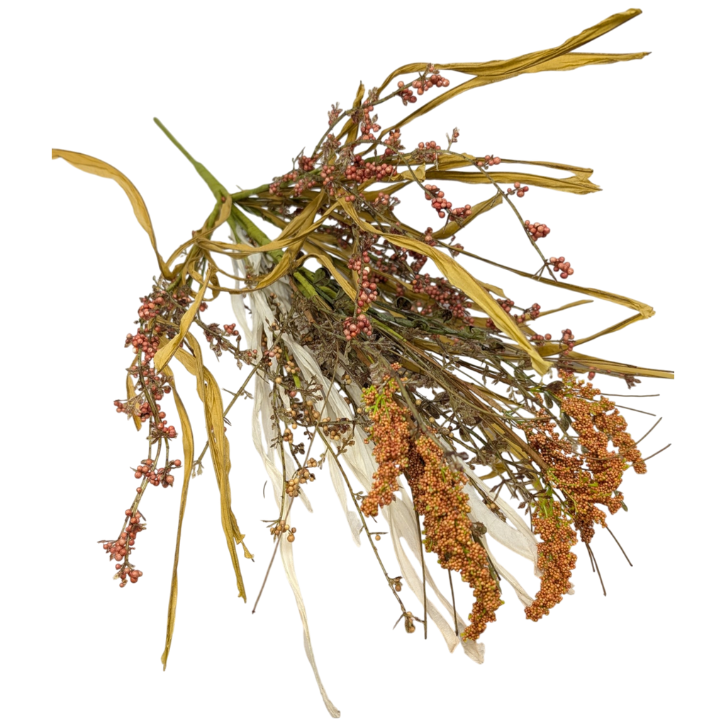 24-Inch Mixed Greenery Harvest Bush