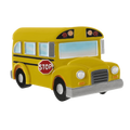 Yellow School Bus Ornament