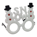 Christmas Decorator Eyeglasses - Snow