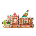 7-Inch Battery Operated LED Gingerbread Train With Tree