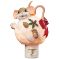 Mouse in a Snowball Night Light