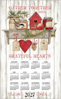 2027 Linen Calendar Towel - Kitchen Sentiments