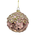 Sequin Shatterproof Ball Ornament