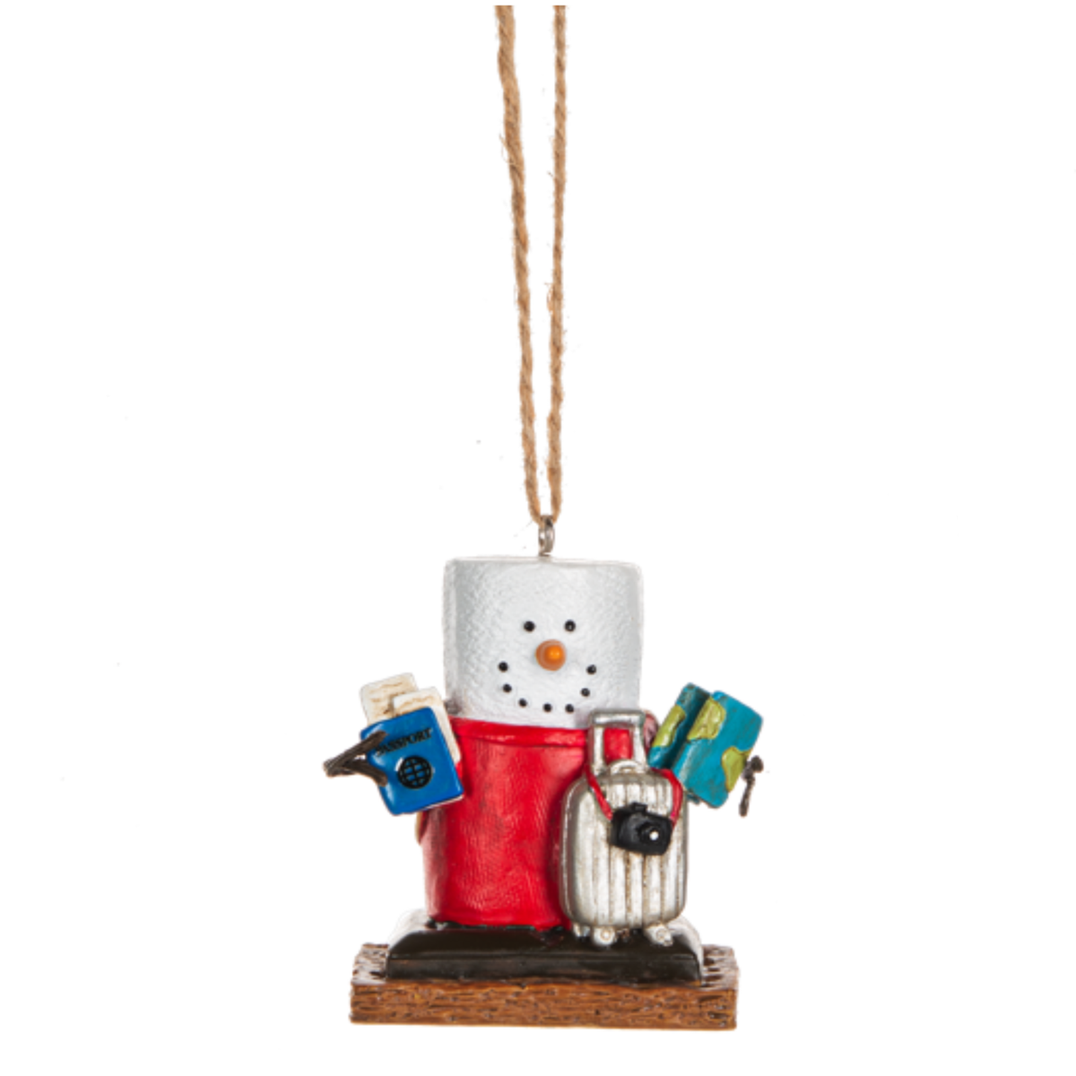 Smores Traveler Ornament