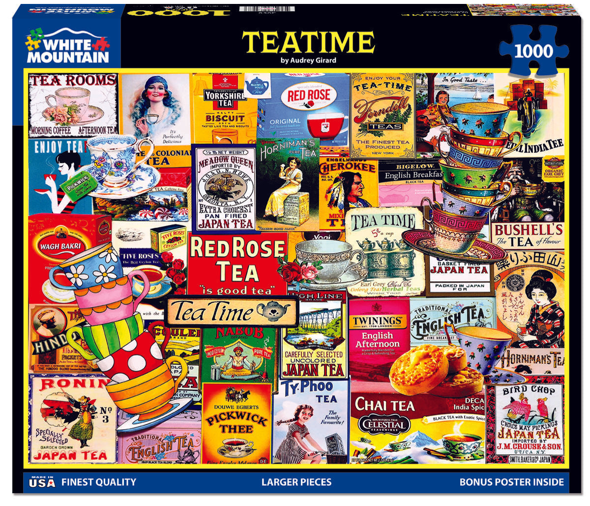 Teatime  - 1000 Piece Jigsaw Puzzle