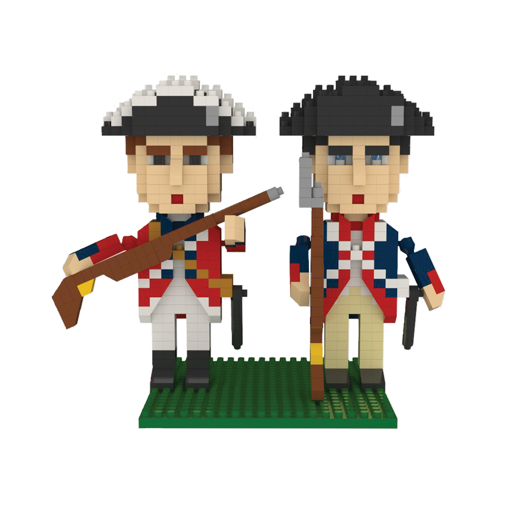 Mini Building Blocks - Revolutionary War Soldiers
