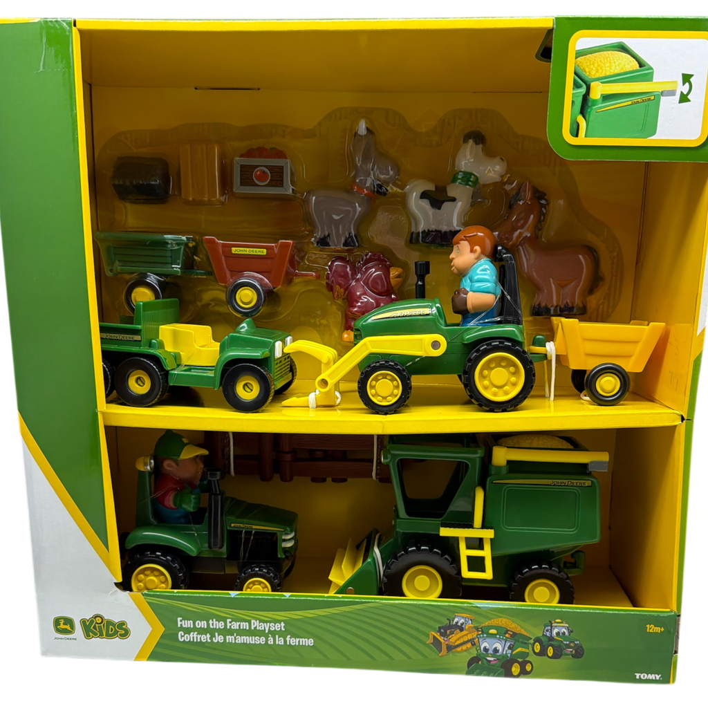 John Deere Fun On The Farm Playset
