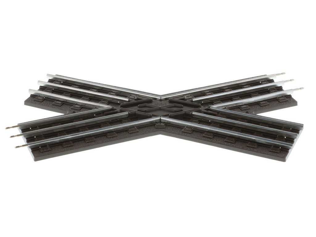 O-Scale O27 Tubular Crossover Track - 45°