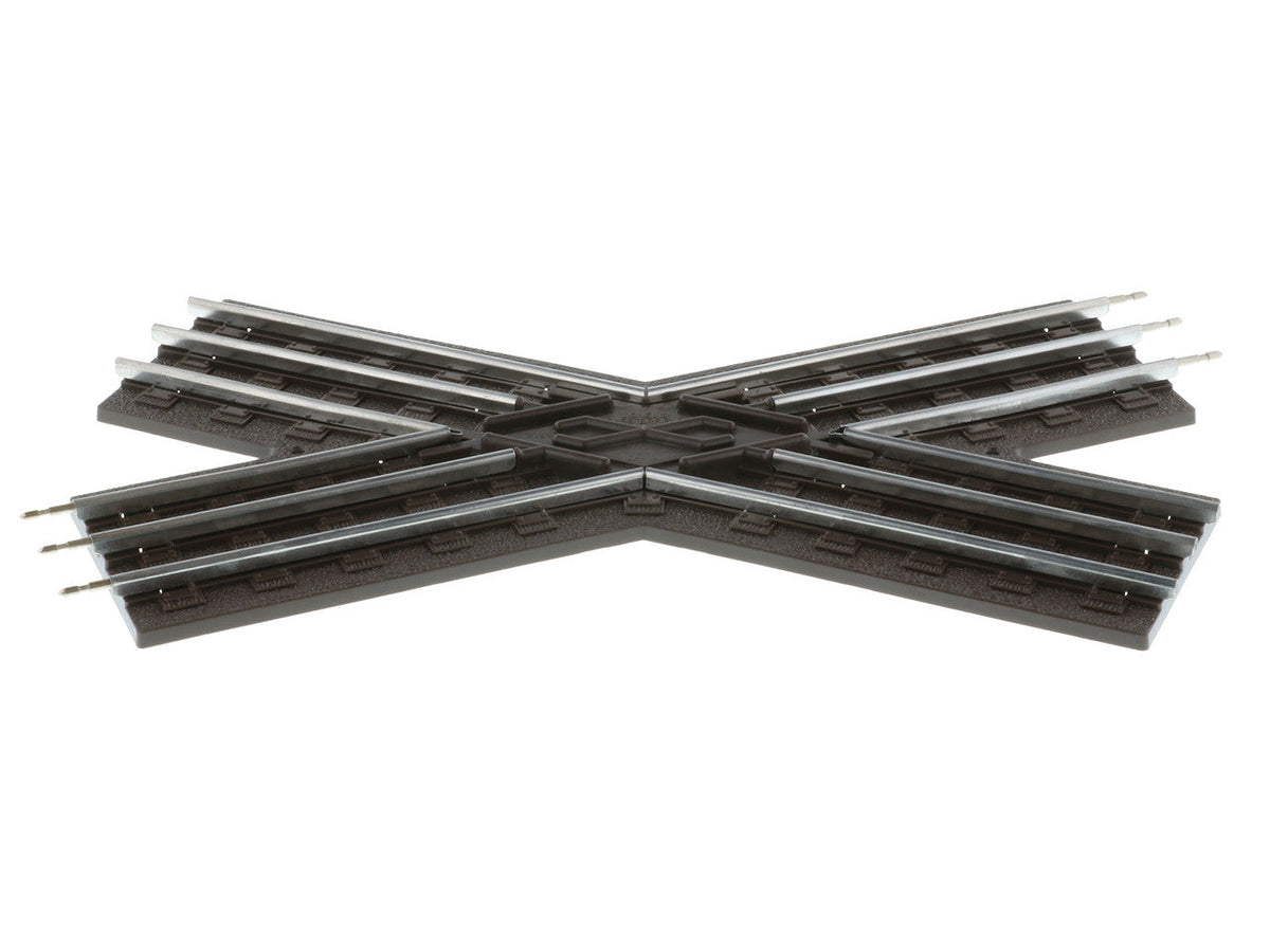 O-Scale O27 Tubular Crossover Track - 45°