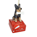 Australian Cattle Dog with Bone Ornament