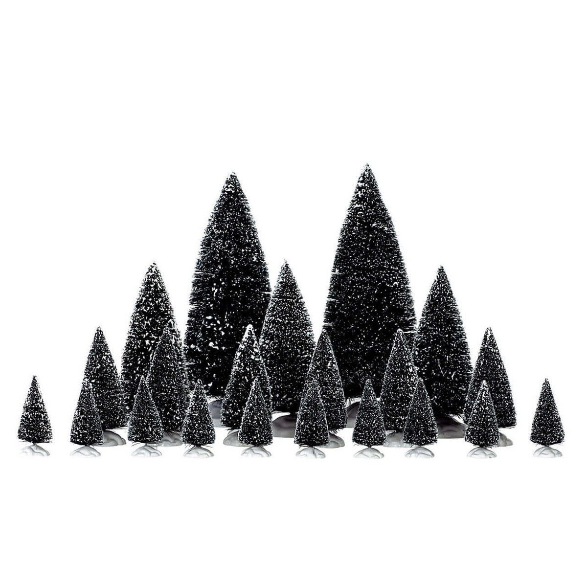 Assorted Pine Trees - 21 Piece Set