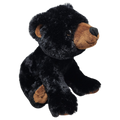 The Petting Zoo Black Bear Stuffed Animal