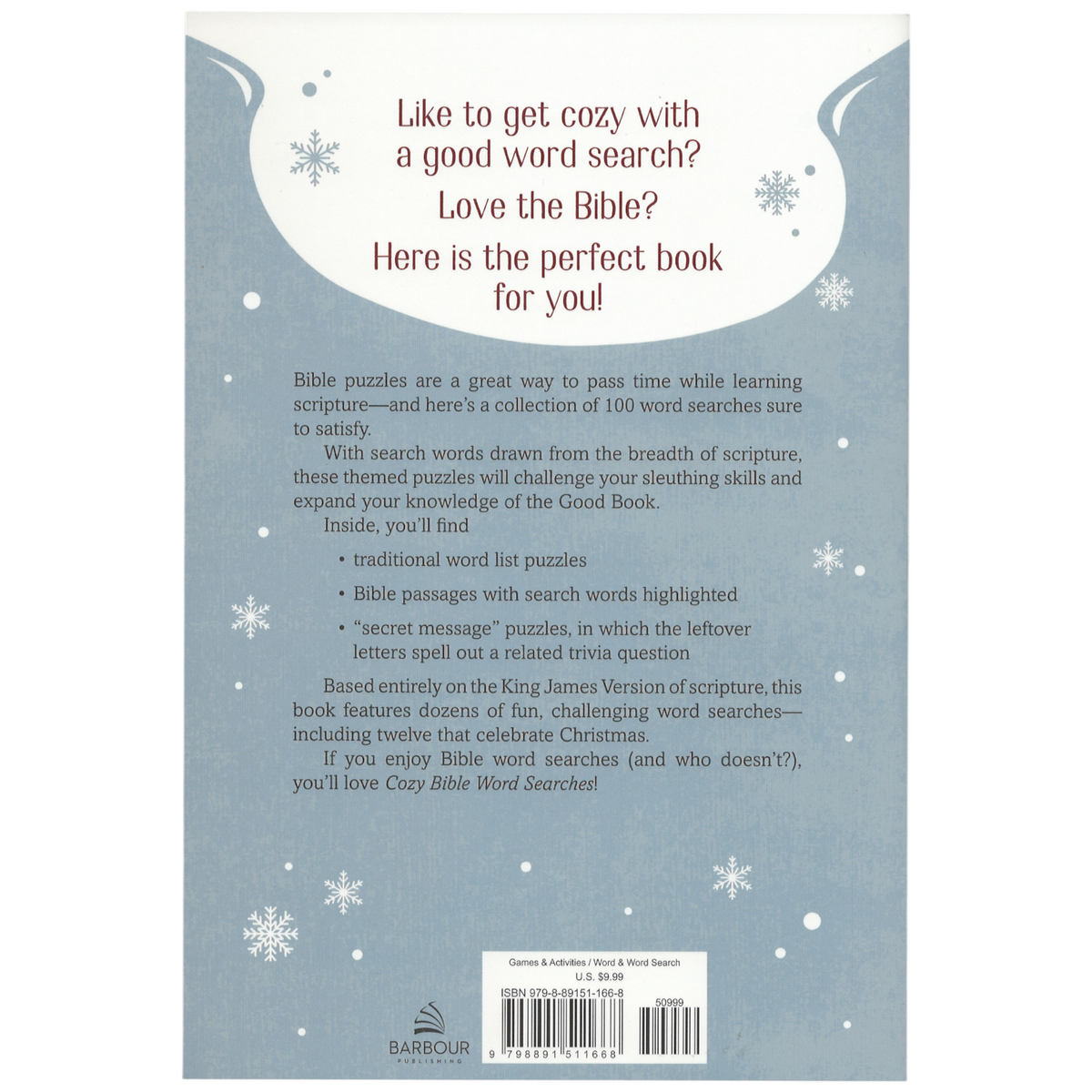 Cozy Bible Word Searches