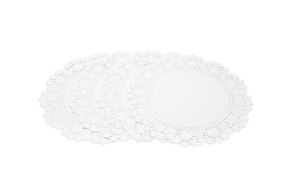 Paper Lace Doilies - Pack of 24 -  6 Inch