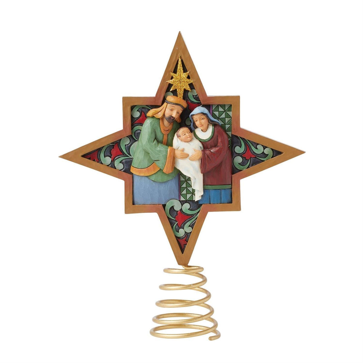 Holiday Manor Nativity Star Topper