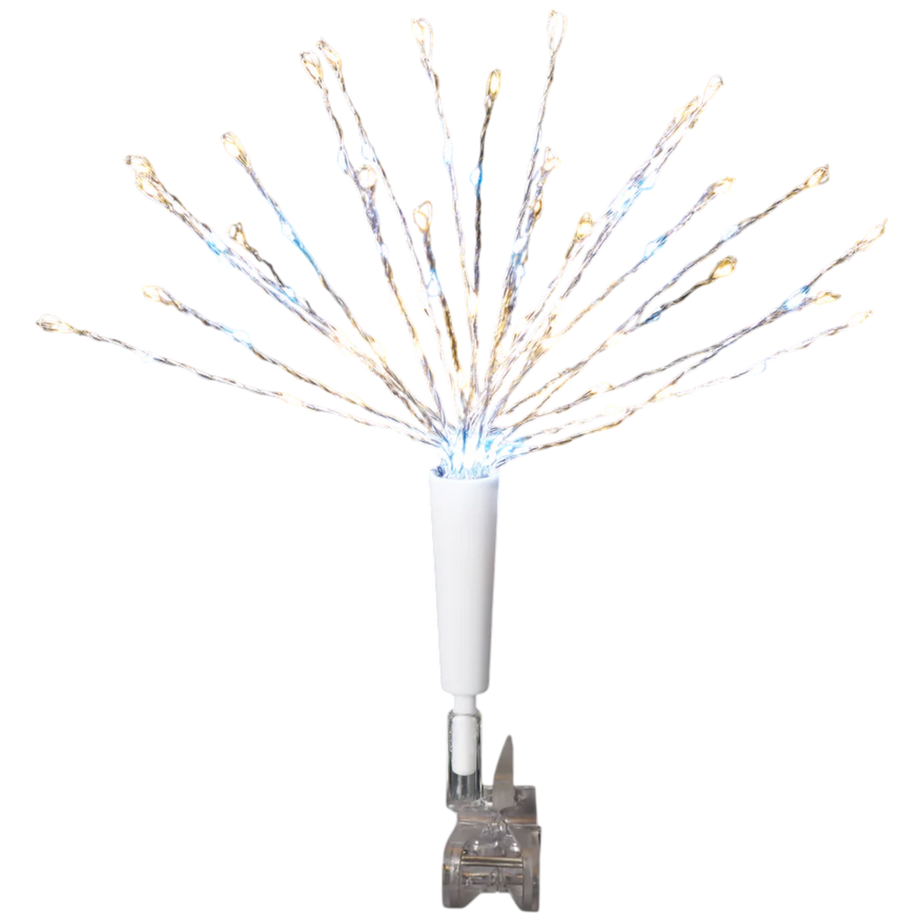Lighted Two-Tone Burst Clip-On Treetopper