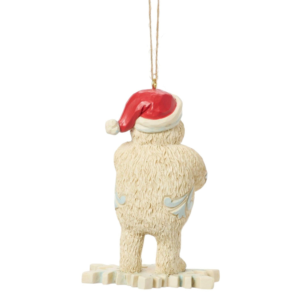 Bumble on Snowflake Ornament