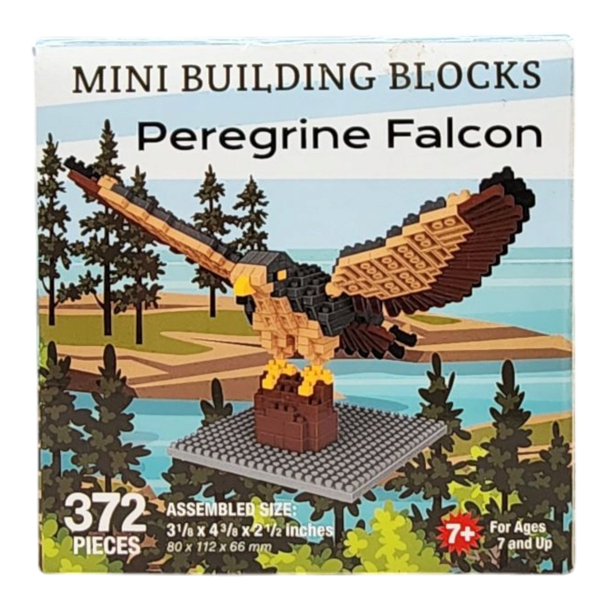 Mini Building Blocks - Peregrine Falcon