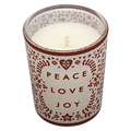 Glass Votive Scented Candle - Boughs of Holly