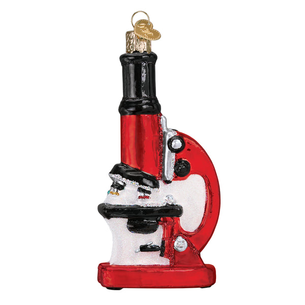 Microscope Glass Ornament