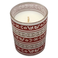 Glass Votive Scented Candle - Cinnamon Swirl
