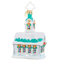 Christopher Radko Little Gem Glass Ornament - Boughs Of Holly Chapel