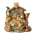 Fontanini Lighted Musical Swirl Nativity Waterglobe