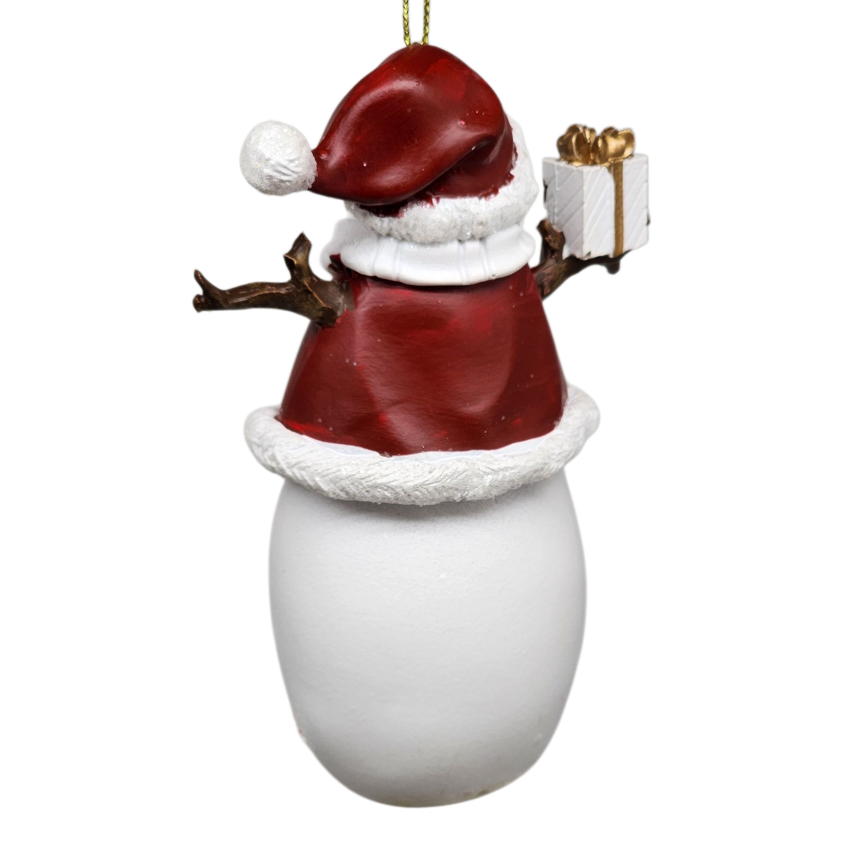 Berry Vine Snowman with Present