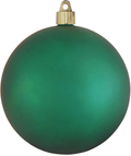 4.75" (120mm) Commercial Shatterproof Ball Ornament - Velvet Shamrock Green