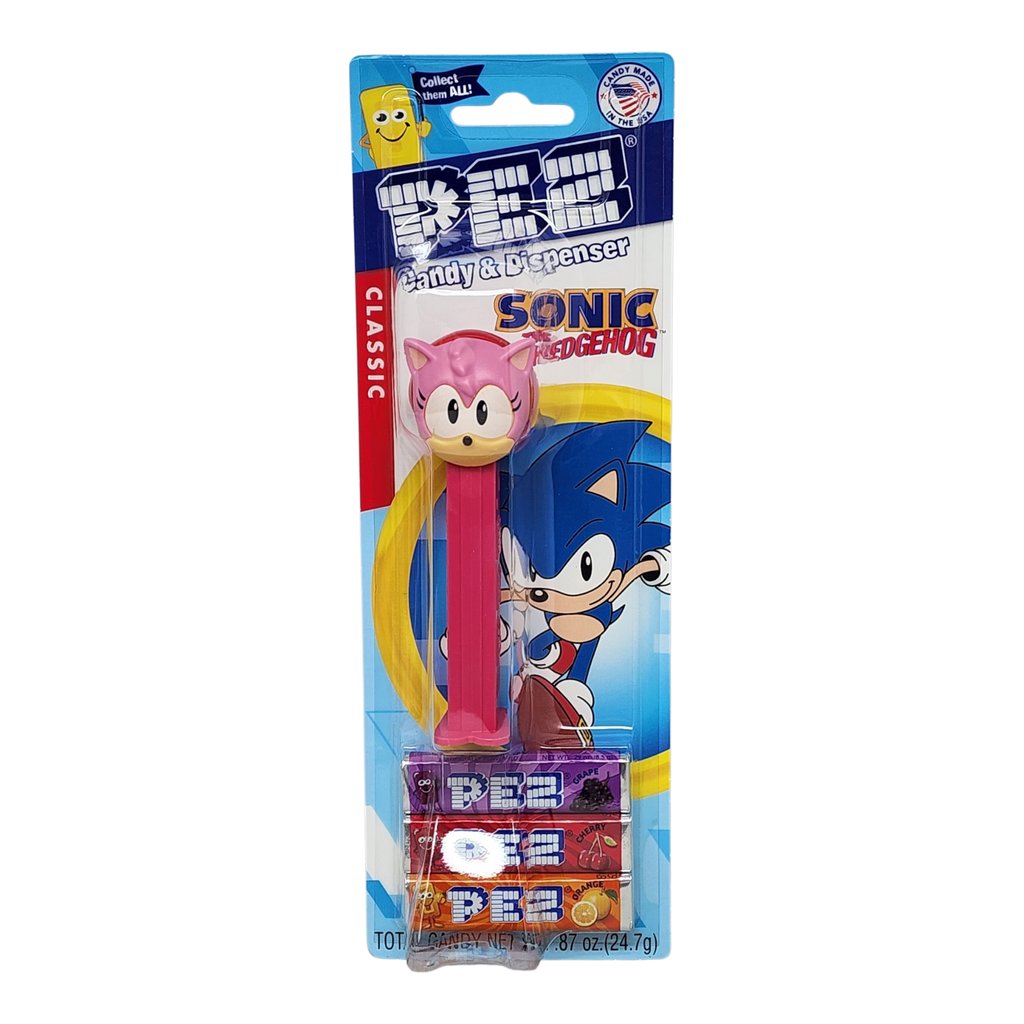 PEZ Sonic The Hedgehog Dispenser - Amy Rose