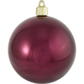 4.75" (120mm) Commercial Shatterproof Ball Ornament - Merlot