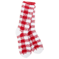 Knit Pickin Fireside Crew - Crimson and White