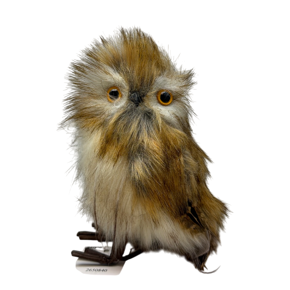 Handcrafted Owl Figurine - Ears Down